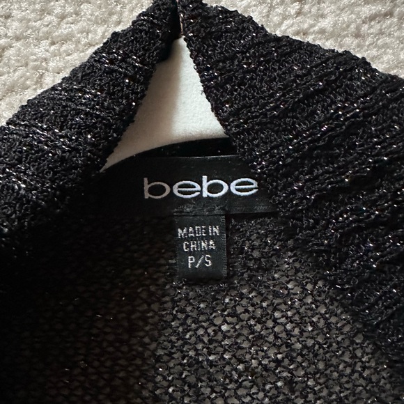 Bebe Sparkle Shawl Sweater - Picture 2 of 6